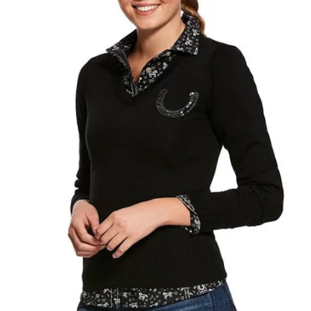 Ariat Ramiro Lucky Sweater size can